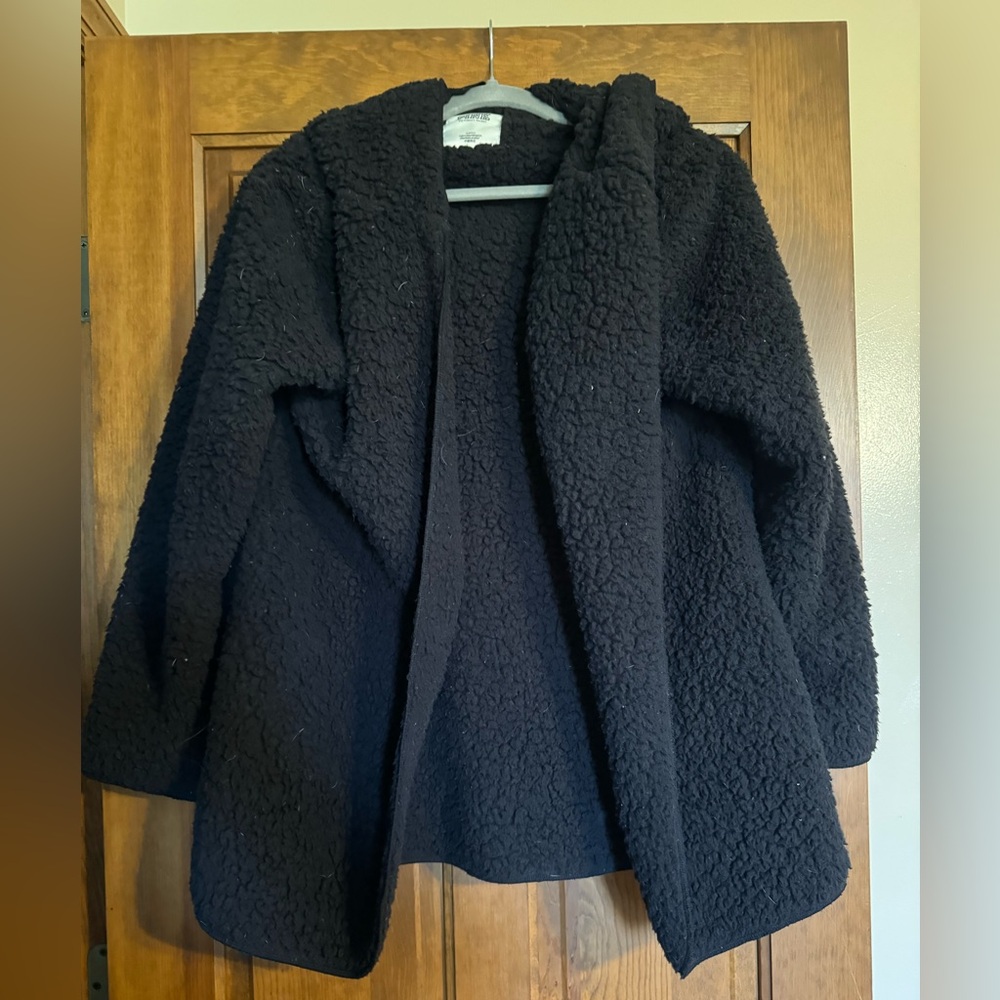 Victoria’s Secret PINK Sherpa hooded jacket/cardigan